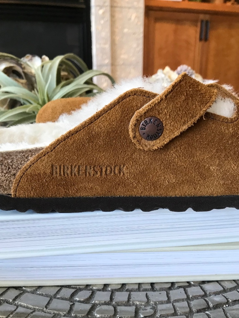 BOHO-CHIC 🔥BIRKENSTOCK BOSTON SUEDE SHERLING COMFY CLOG - Picture 10 of 13